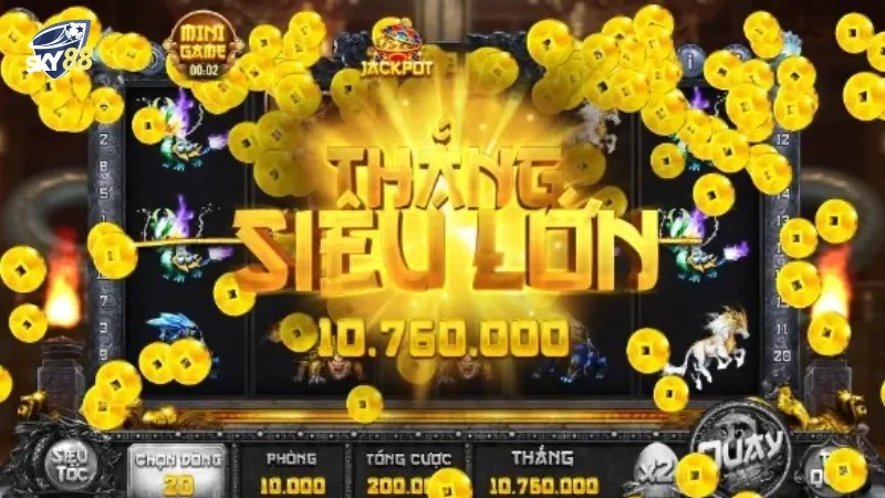 Các khuyến mãi đầy đủ cho slot game xin xăm đại cát trên Sky88