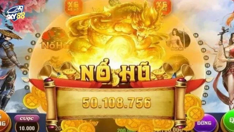 Một số ưu đãi hấp dẫn khi tham gia Slot game Ông Đồ tại Sky88