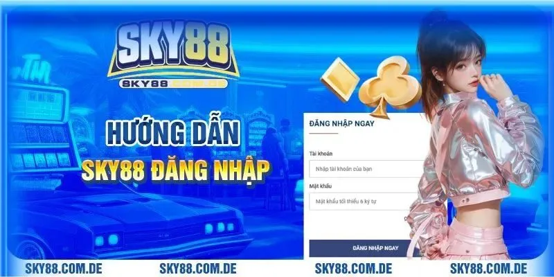 Hướng dẫn Sky88 đăng nhập